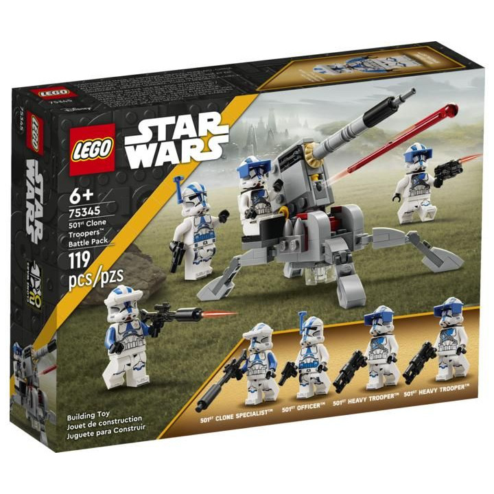 LEGO Star Wars - Bitevní balíček klonovaných vojáků z 501. legie