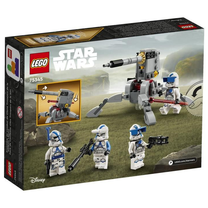 LEGO Star Wars - Bitevní balíček klonovaných vojáků z 501. legie