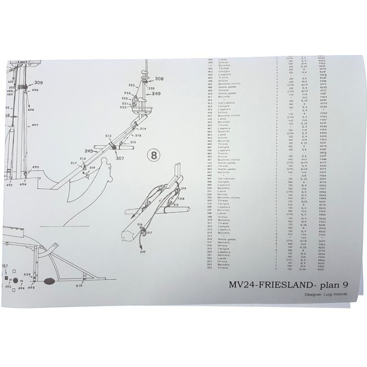 MAMOLI Friesland 1663 1:75 kit