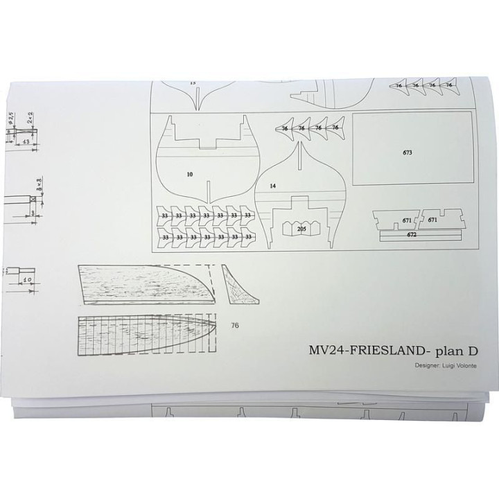 MAMOLI Friesland 1663 1:75 kit