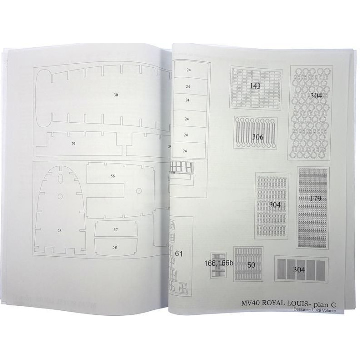 MAMOLI Royal Louis 1780 1:90 kit