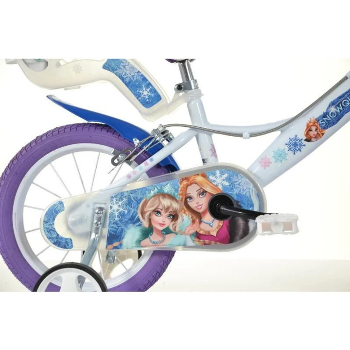 DINO Bikes - Dětské kolo 14" Snow Queen