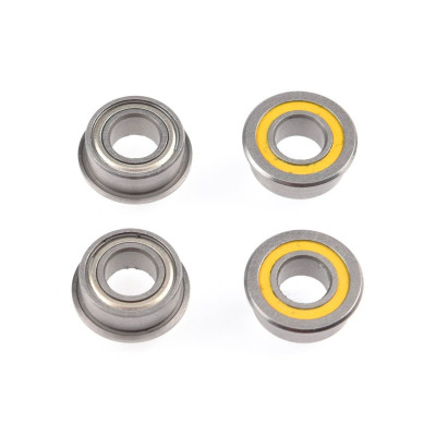 Ultra kuličkové ložiska 5x10x4mm, s límcem (4 ks.)