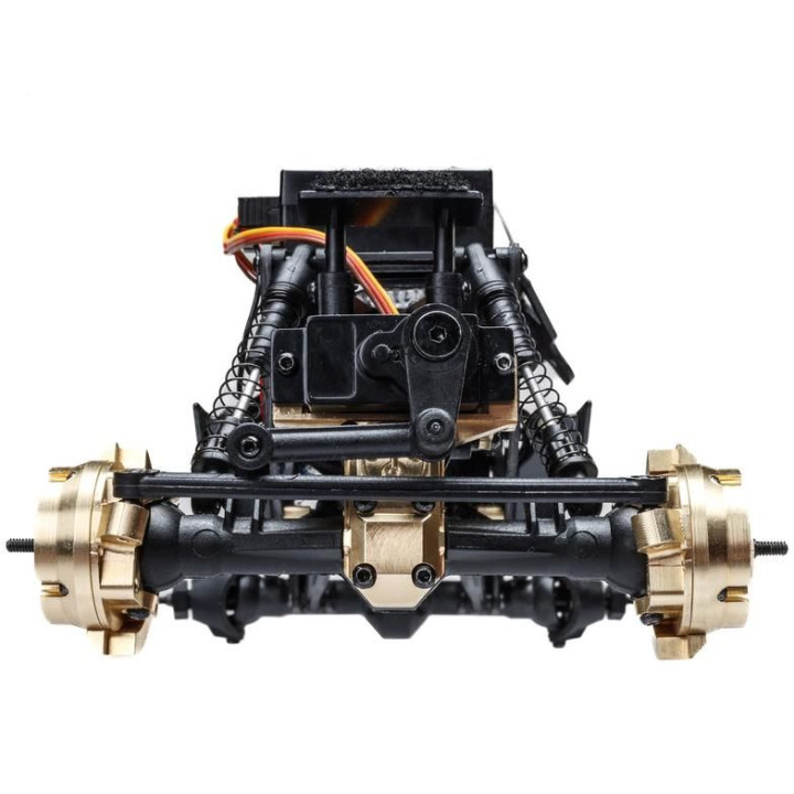 Axial kryt diferenciálu mosaz 6.5g: SCX24, AX24
