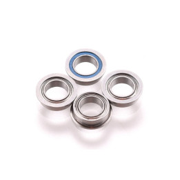 Ultra kuličkové ložiska 5x8x2,5mm s límcem, 4 ks.