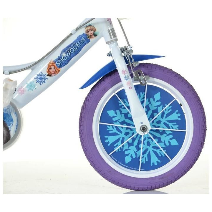 DINO Bikes - Dětské kolo 16" Snow Queen