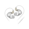 Stylová In-ear sluchátka "za uši". Mají citlivost 112 dB, impedanci 34 Ohm a dodávány jsou s vysoce odolným vyměnitelným kabelem s 3,5 mm jack konektorem. Na kabelu je umístěn ovladač s integrovaným mikrofonem a ovládacími prvky pro příjem hovorů nebo přepínání skladeb. Díky své konstrukci nabízejí skvělý zážitek z poslouchané hudby. Součástí balení jsou nástavce, které zajistí, že sluchátka pohodlně sednou do každého ucha, odruší okolní prostředí a nebudou vypadávat.
