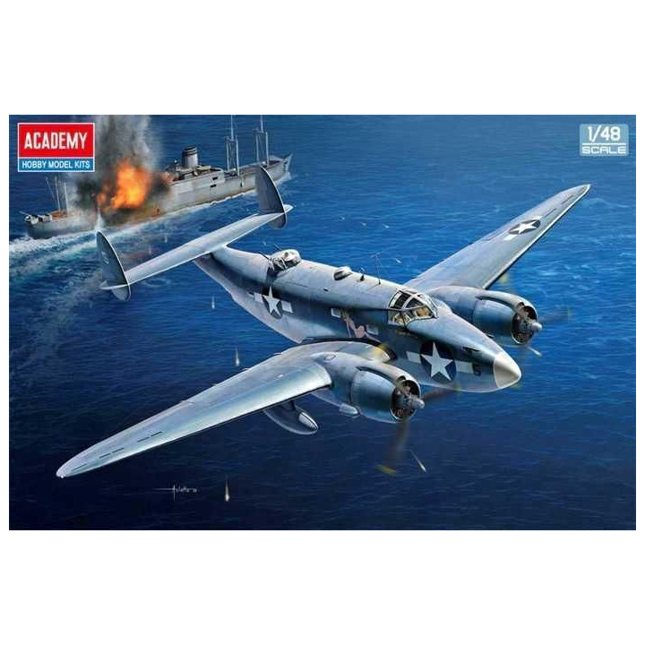 Model Kit letadlo 12347 - USN PV-1 "Solomon Islands Theatre" (1:48)