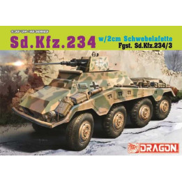 Model Kit military 6969 - Sd.Kfz. 234/3 w/2cm Schwebelafette (2cm) (1:35)