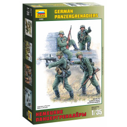 Model Kit figurky 3582 - German Panzergrenadiers (1:35)