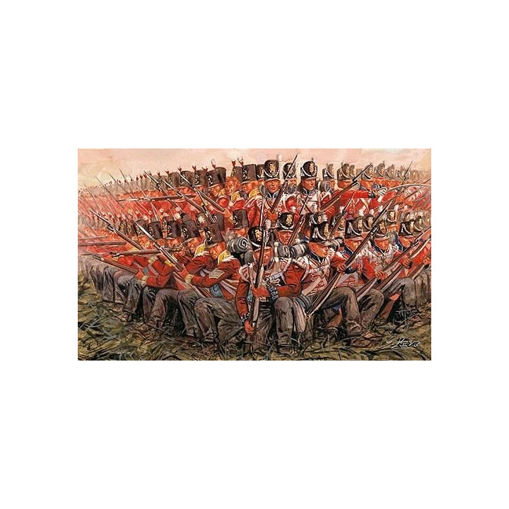 Model Kit figurky 6095 - NAPOLEONIC WARS - BRITISH INFANTRY 1815 (1:72)