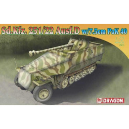 Model Kit military 7351 - Sd.Kfz.251/22 Ausf.D w/7.5cm PaK 40 (1:72)
