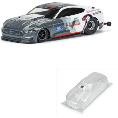 Pro-Line karosérie 1:16 21 Mustang Cobra Jet nenabarvená: Losi Mini Drag