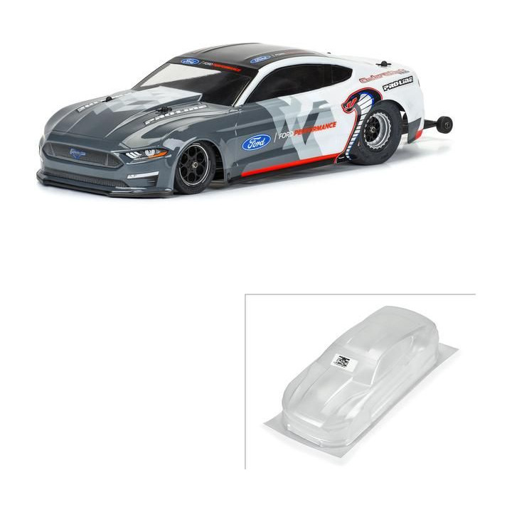 Pro-Line karosérie 1:16 21 Mustang Cobra Jet nenabarvená: Losi Mini Drag