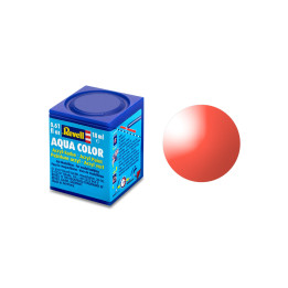 Barva Revell akrylová - 36731: transparentní červená (red clear)