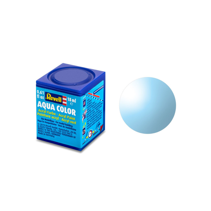Barva Revell akrylová - 36752: transparentní modrá (blue clear)