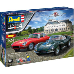 Gift-Set auta 05667 - "100 Years Jaguar" (1:24)