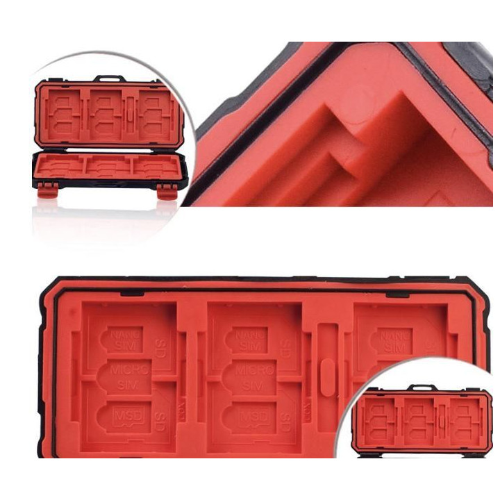 ABS SD / microSD Card Case (36 Cards)