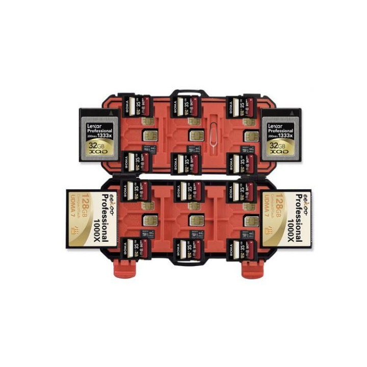ABS SD / microSD Card Case (36 Cards)