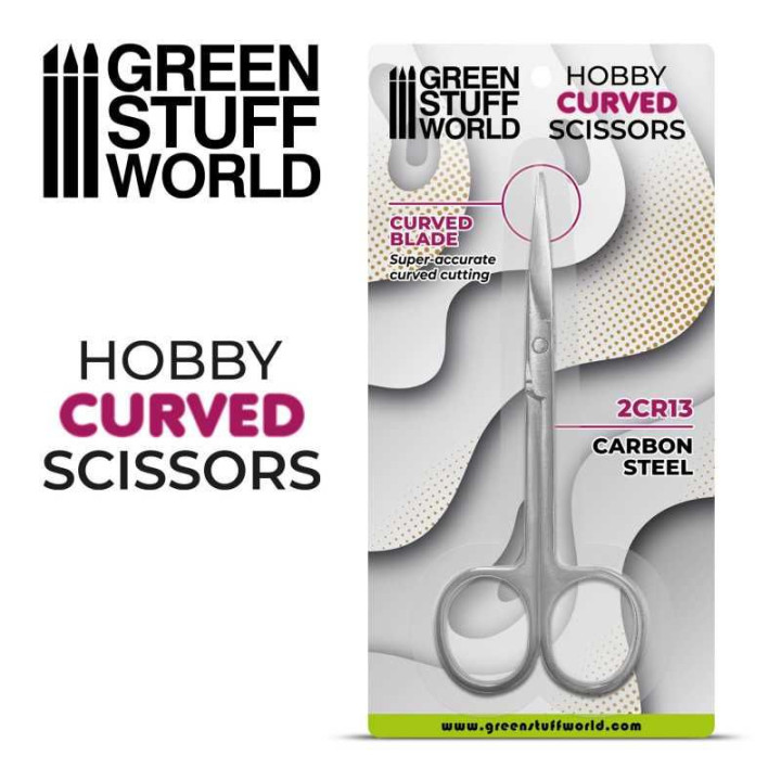Hobby Scissors - Curved Tip / Hobby nožnice – zakrivený hrot