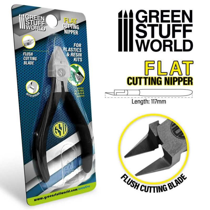 Flat Cutting Nipper / Ploché kliešte