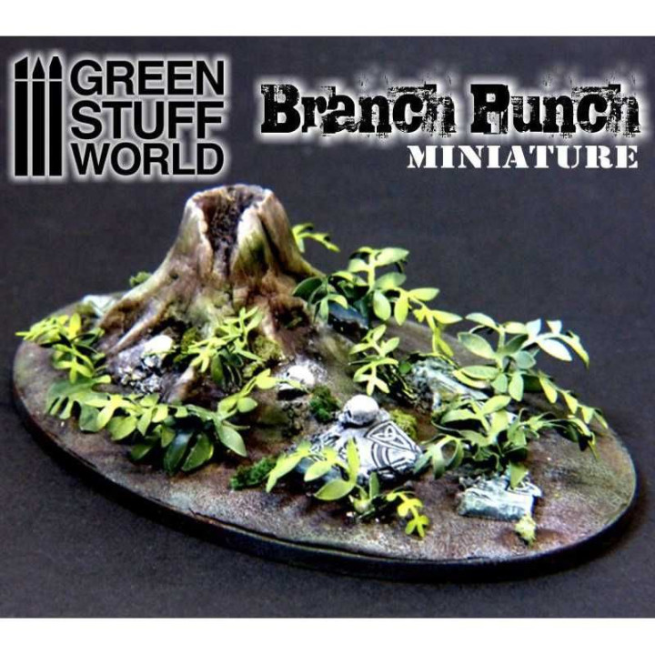 Miniature Branch Punch YELLOW / Special 1:65 1:48 1:43 1:35 1:30 1:22