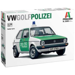 Model Kit auto 3666 - VW Golf "POLIZEI" (1:24)