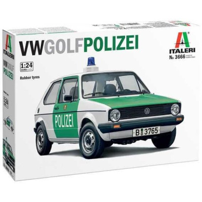 Model Kit auto 3666 - VW Golf "POLIZEI" (1:24)