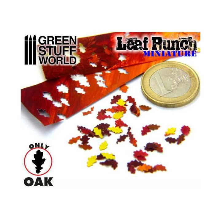 Miniature Leaf Punch LIGHT PURPLE / Oak 1:48 1:43 1:35 