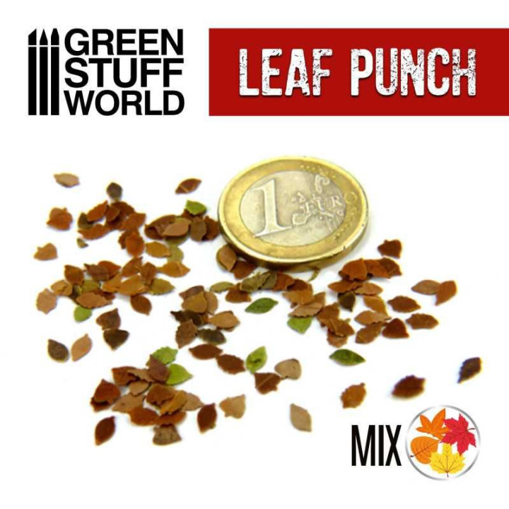 Miniature Leaf Punch RED / Mixed 1:48 1:43 1:35 