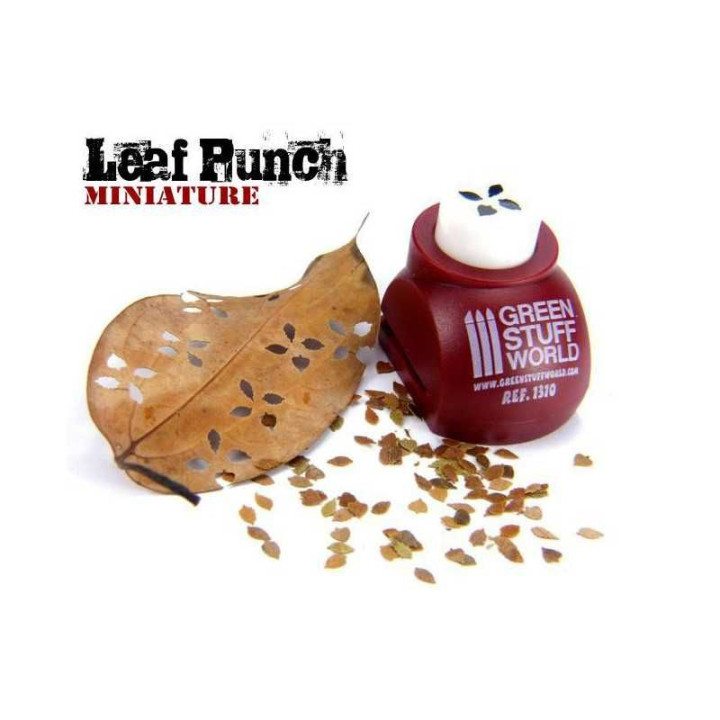 Miniature Leaf Punch RED / Mixed 1:48 1:43 1:35 