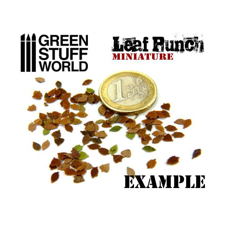 Miniature Leaf Punch RED / Mixed 1:48 1:43 1:35 