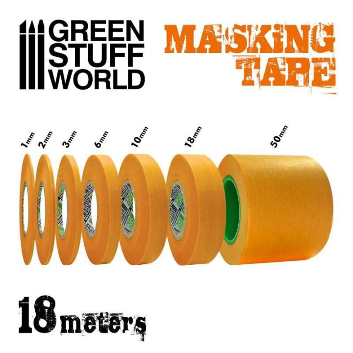 Masking Tape - 2mm x 18m / Maskovacia páska 2mm x 18m