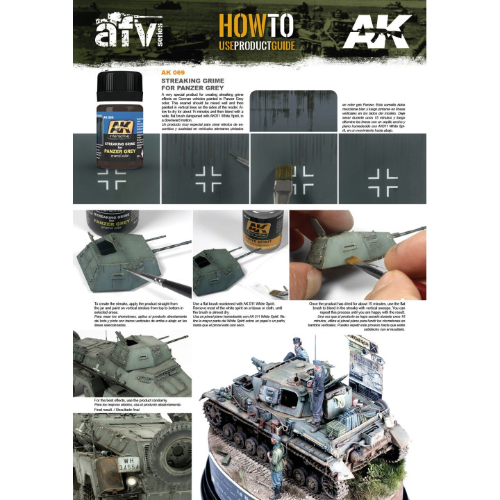 Streaking Grime for Panzer Grey Vehicles 35ml