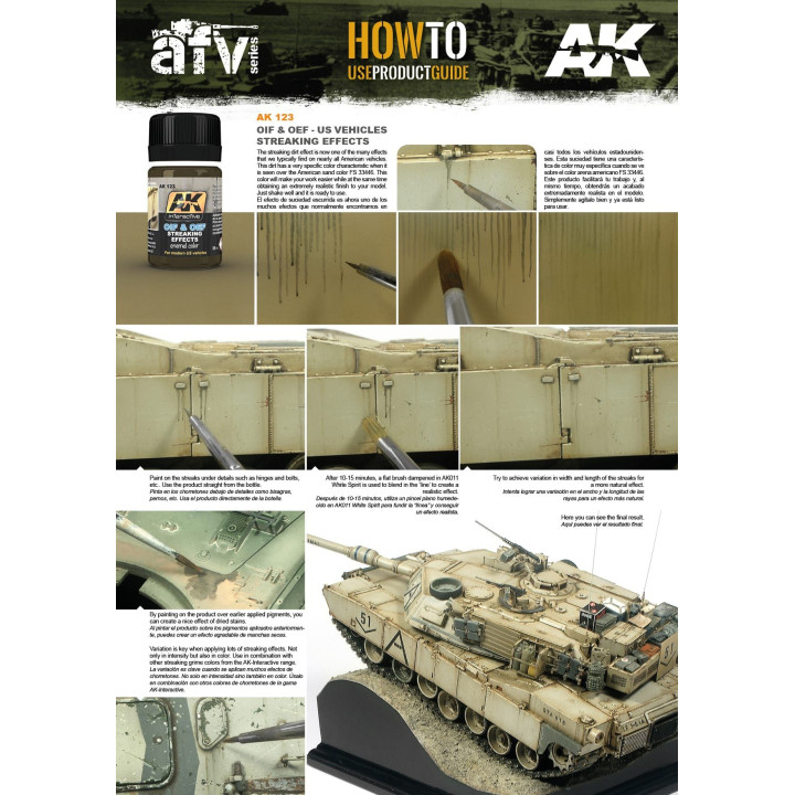 Oif & Oef - US Vehicles Streaking Effects 35ml