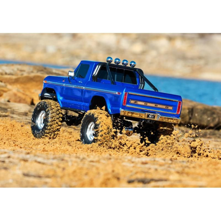 Traxxas TRX-4 Ford F-150 Ranger XLT TQi 1:10 RTR modrá metalíza