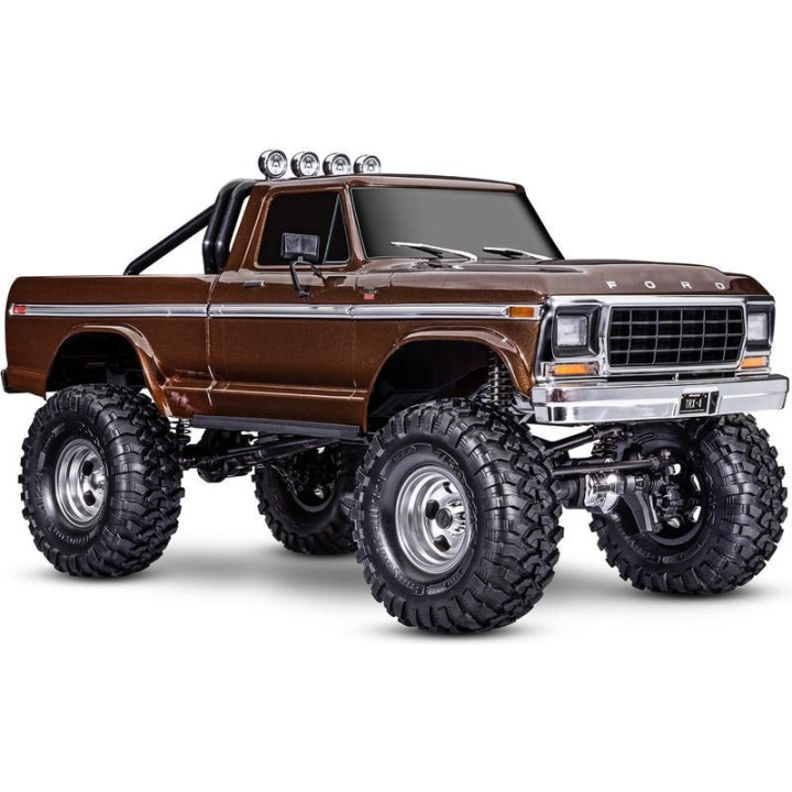 Traxxas TRX-4 Ford F-150 Ranger XLT TQi 1:10 RTR hnědá metalíza