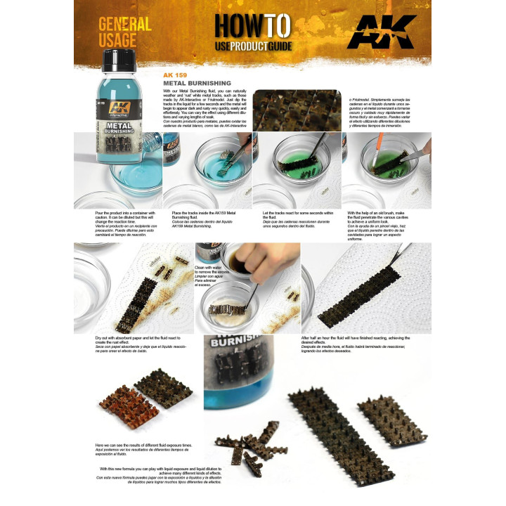 Metal Burnishing Fluid 100ml