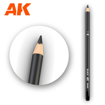 Watercolor Pencil Black