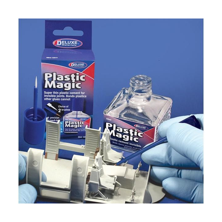 Plastic Magic bezbarvé lepidlo na plasty 40ml