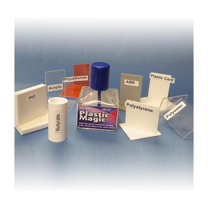 Plastic Magic bezbarvé lepidlo na plasty 40ml