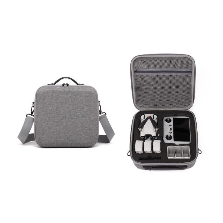 DJI MINI 3 Pro - Gray Nylon Case with Shoulder Strap