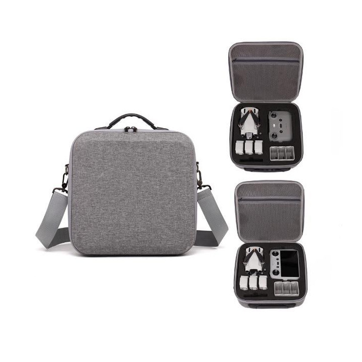 DJI MINI 3 Pro - Gray Nylon Case with Shoulder Strap