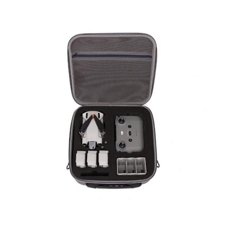 DJI MINI 3 Pro - Gray Nylon Case with Shoulder Strap