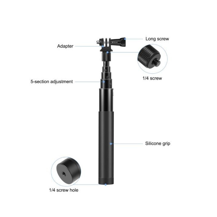 Invisible Selfie Stick for Insta360 X3 / X2 / One RS / GoPro (73.5cm)