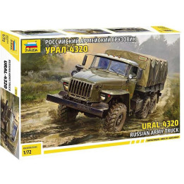 Model kit military 5050 - URAL-4320 Truck (1:72)