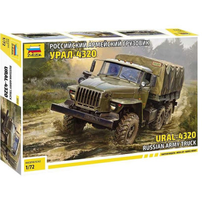 Model kit military 5050 - URAL-4320 Truck (1:72)