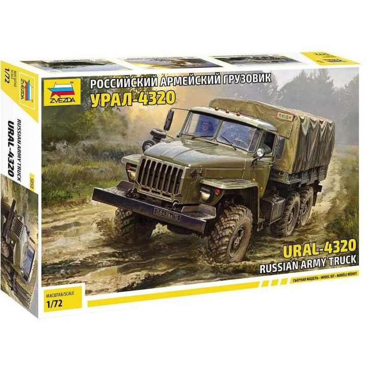 Model kit military 5050 - URAL-4320 Truck (1:72)