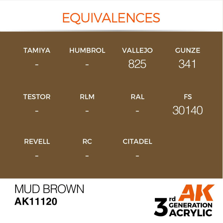 Mud Brown 17ml
