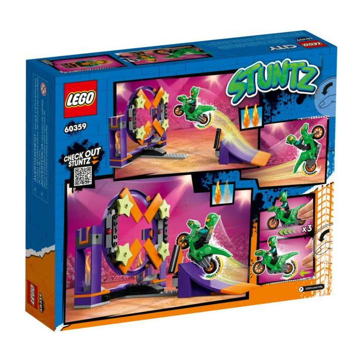 LEGO City - Kaskadérská výzva s rampou a obručí